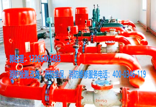 消防長(zhǎng)軸泵施工